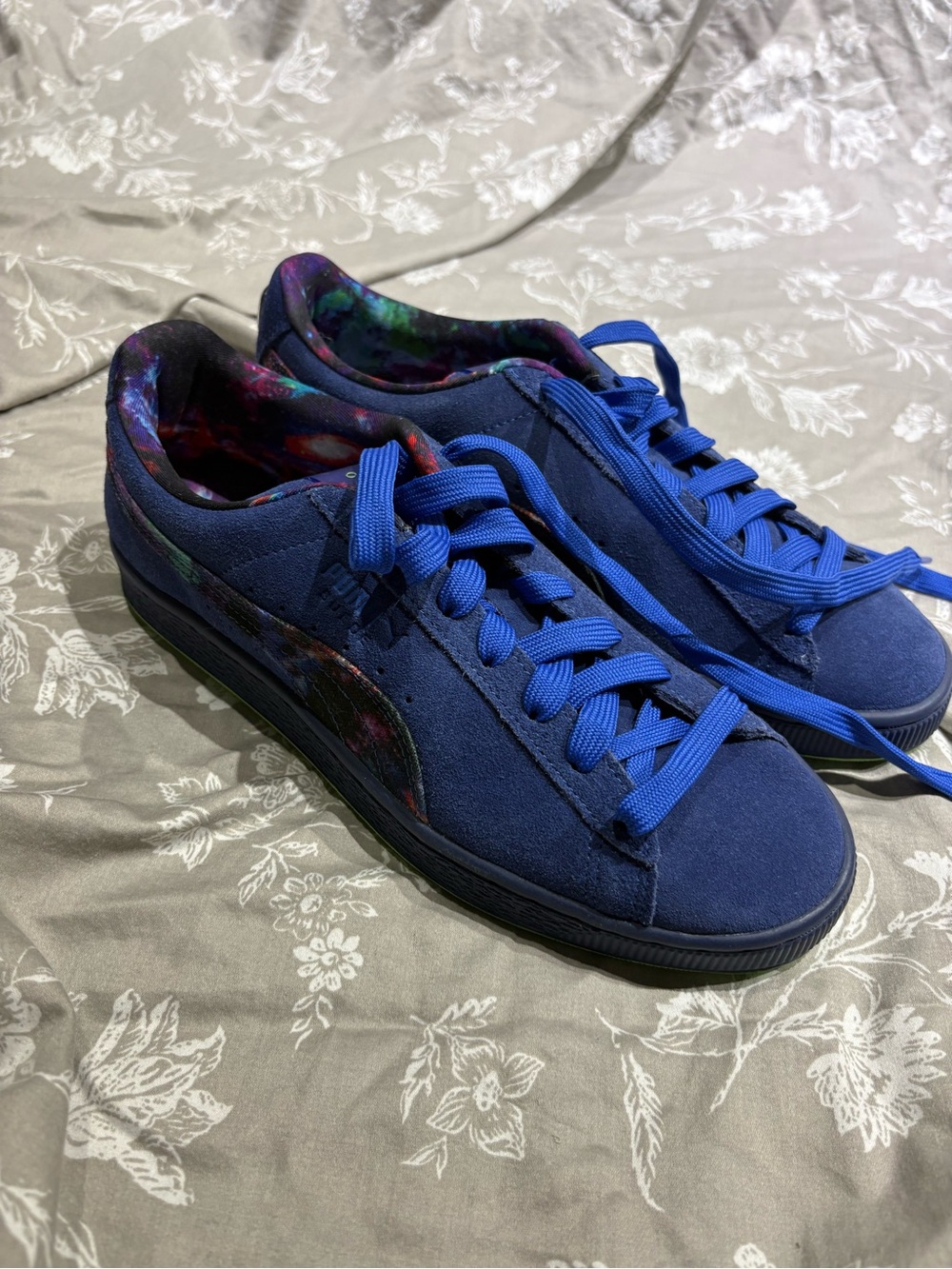 Puma Suede Classic XXI x LaMelo Ball Galaxy electro blue men 8 women 9.5 sneaker